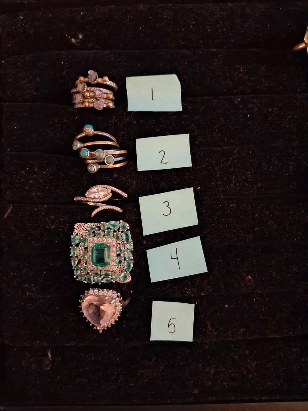 Silver 925 Vintage Rings *Price For One